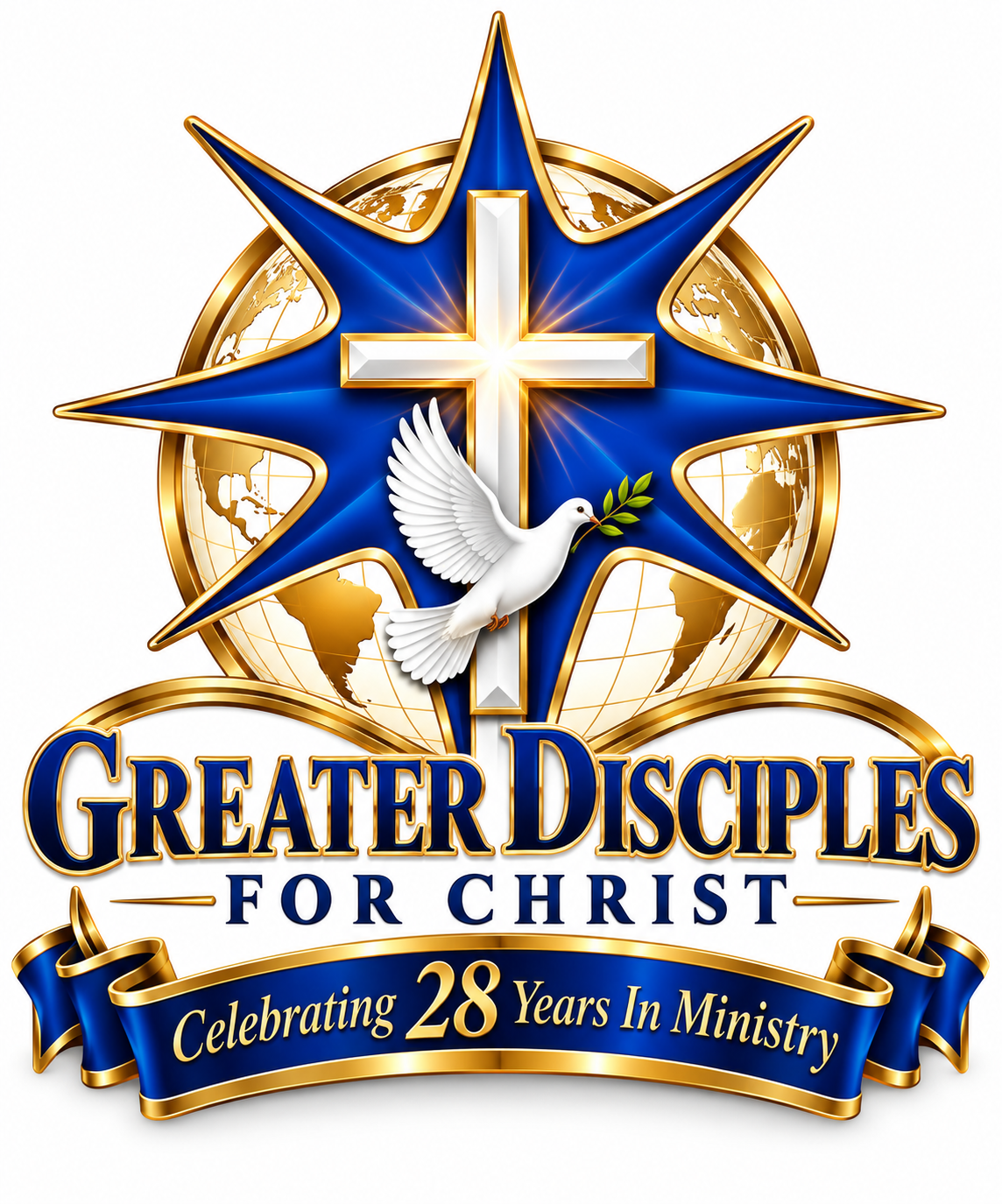 Greater Disciple For Christ emblem
